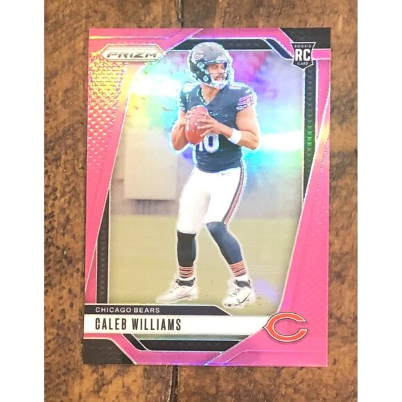 2024 Panini Prizm Rookies Caleb Williams #301 Pink Prizm (RC) - Picture 1 of 4